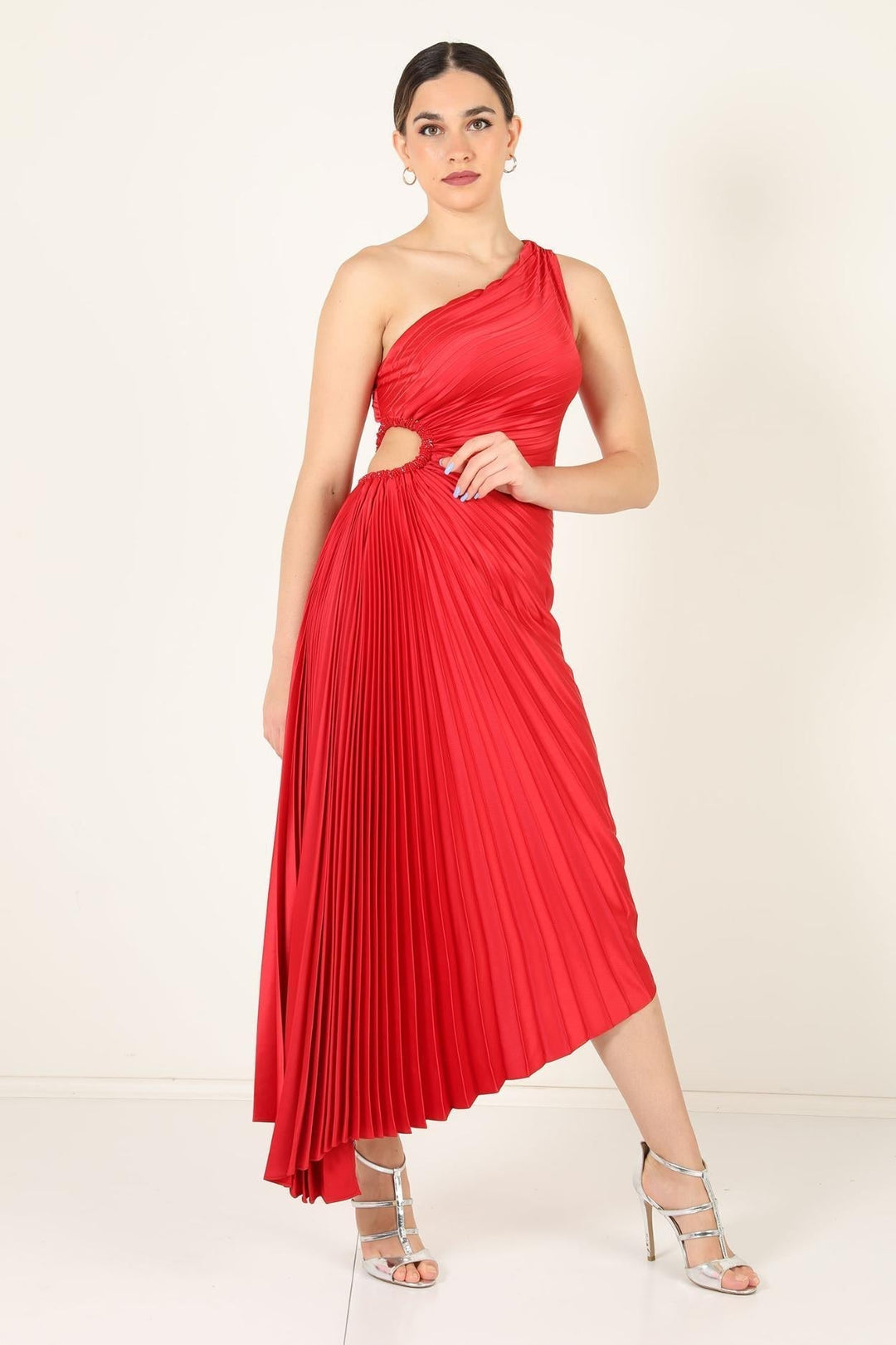 Rachel - Elegancka Długa Sukienka