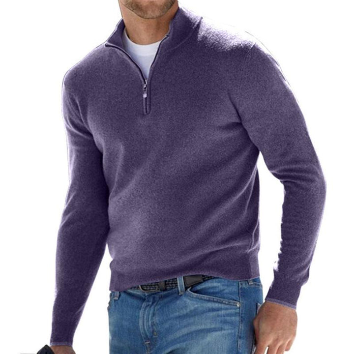 Vida - Elegancki Zippowany Sweatshirt