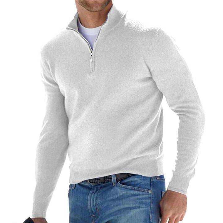 Vida - Elegancki Zippowany Sweatshirt
