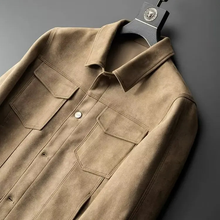 Kurtka z zamszu Harrington