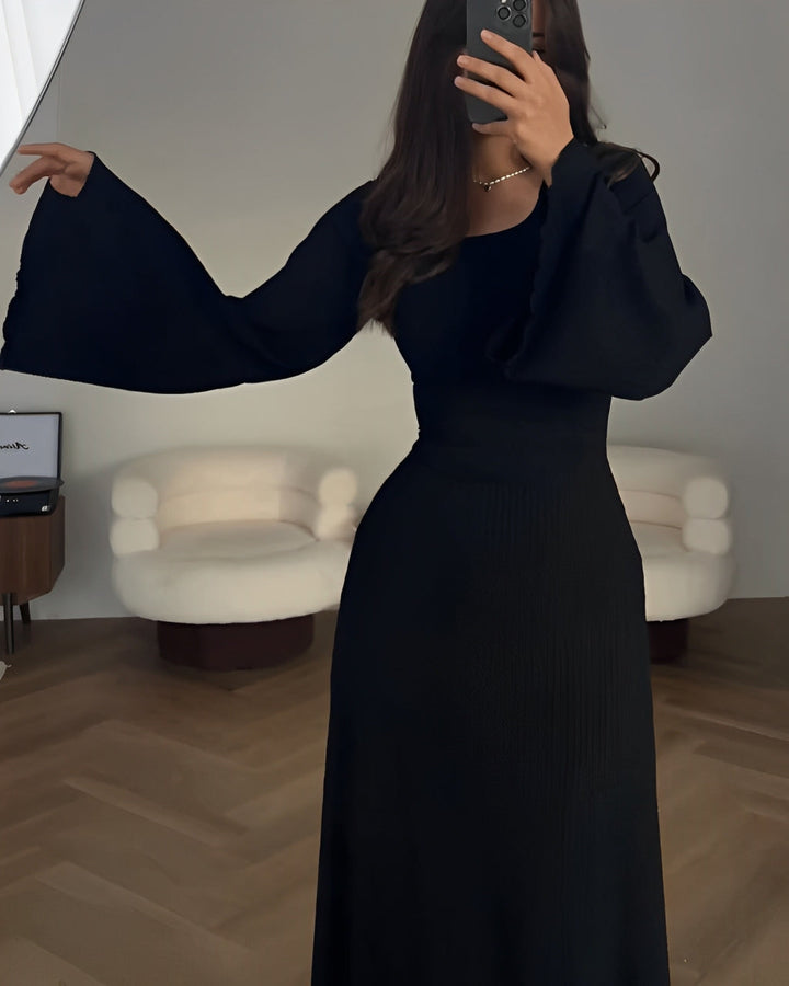 Gabriella - Elegancka Długa Sukienka