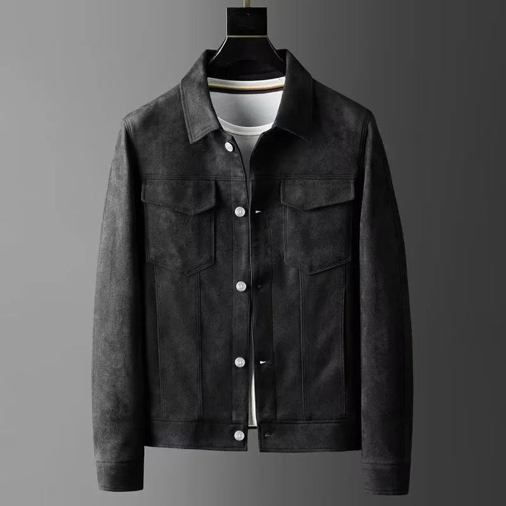 Kurtka z zamszu Harrington