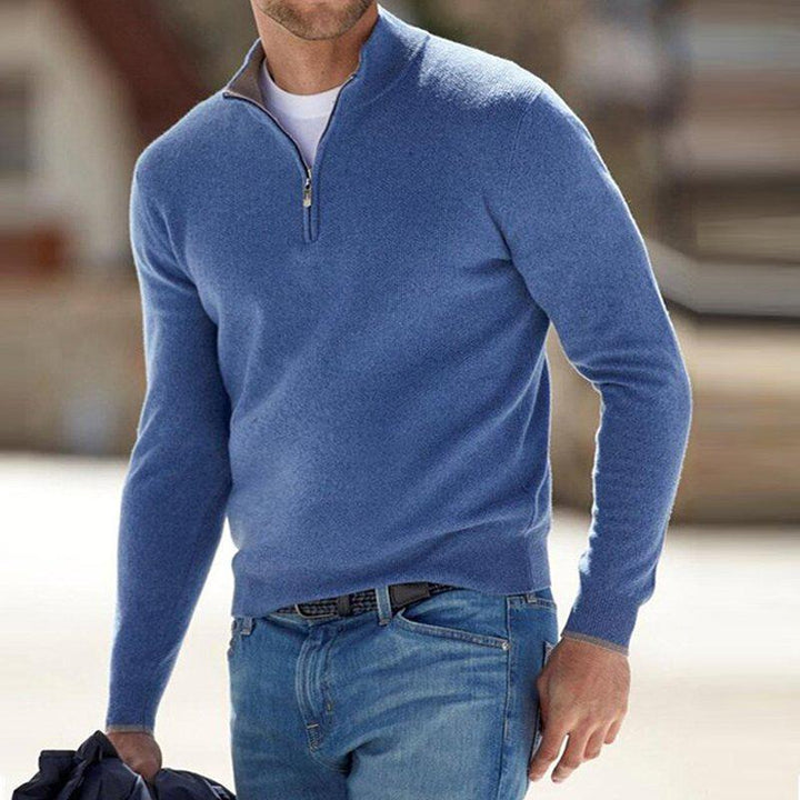 Vida - Elegancki Zippowany Sweatshirt