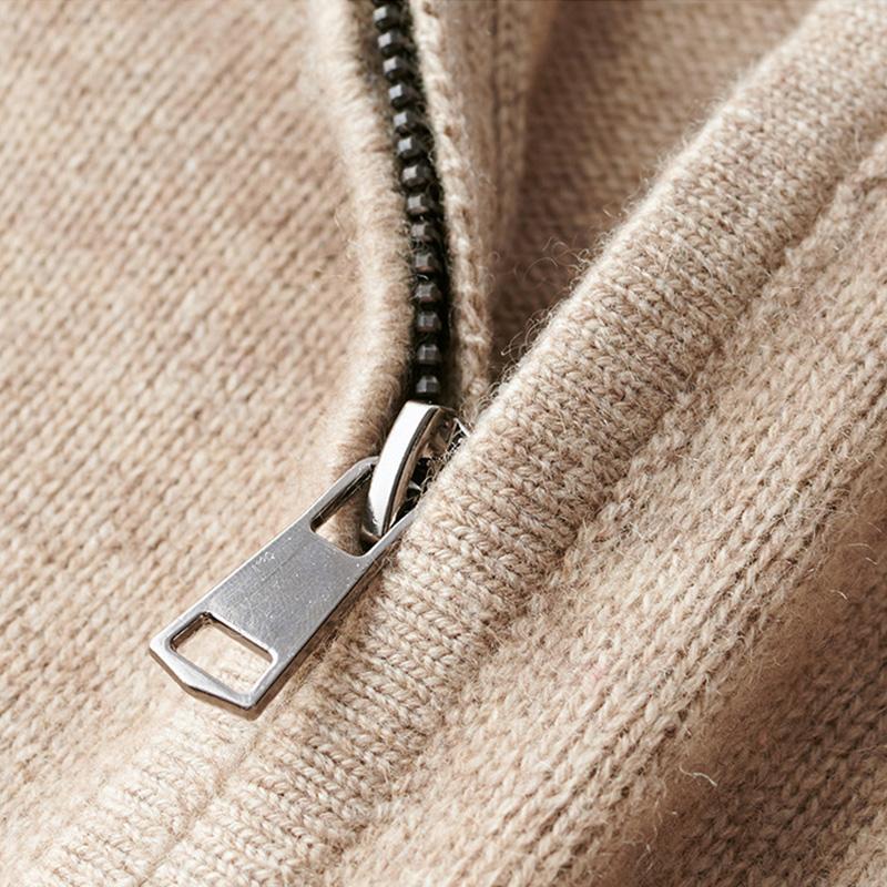 Vida - Elegancki Zippowany Sweatshirt