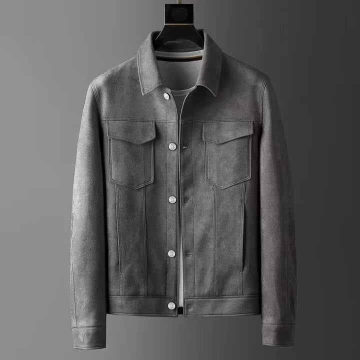 Kurtka z zamszu Harrington