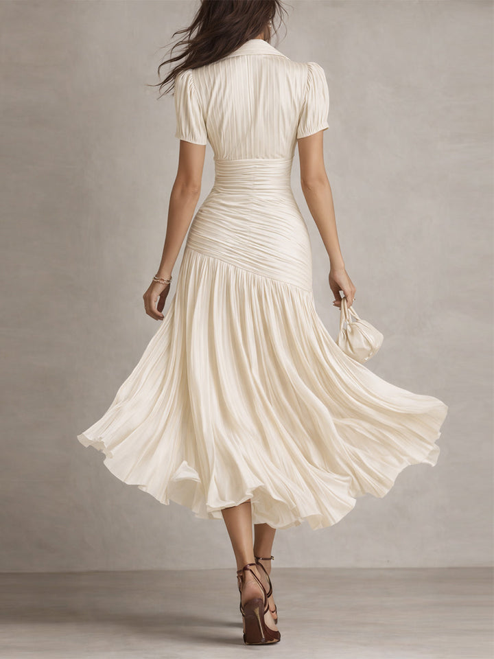 Manon - Elegancka Sukienka Satynowa