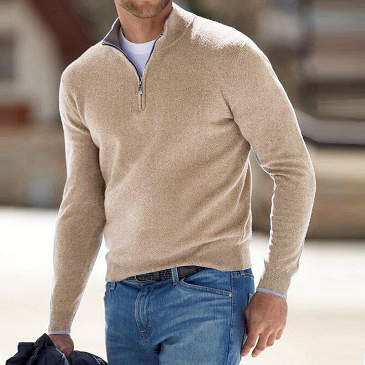 Vida - Elegancki Zippowany Sweatshirt