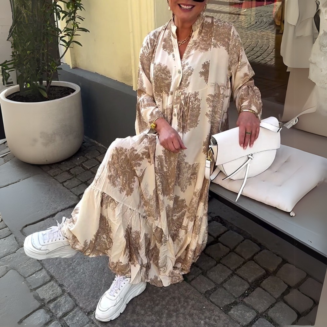 Nerina - Elegancka Sukienka Maxi