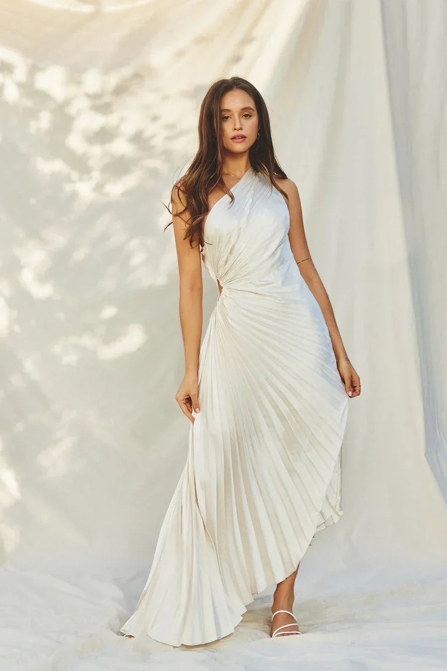 Rachel - Elegancka Długa Sukienka
