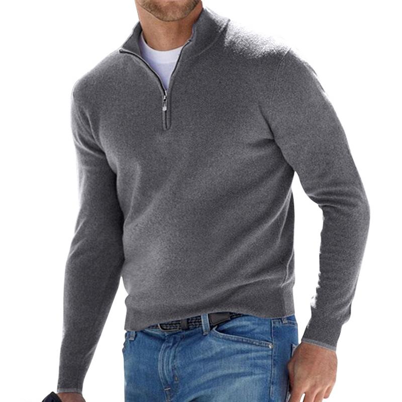Vida - Elegancki Zippowany Sweatshirt
