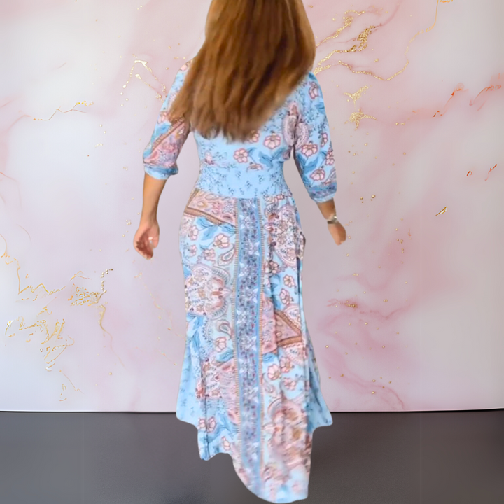 Rita - Elegancka Sukienka Maxi na Lato