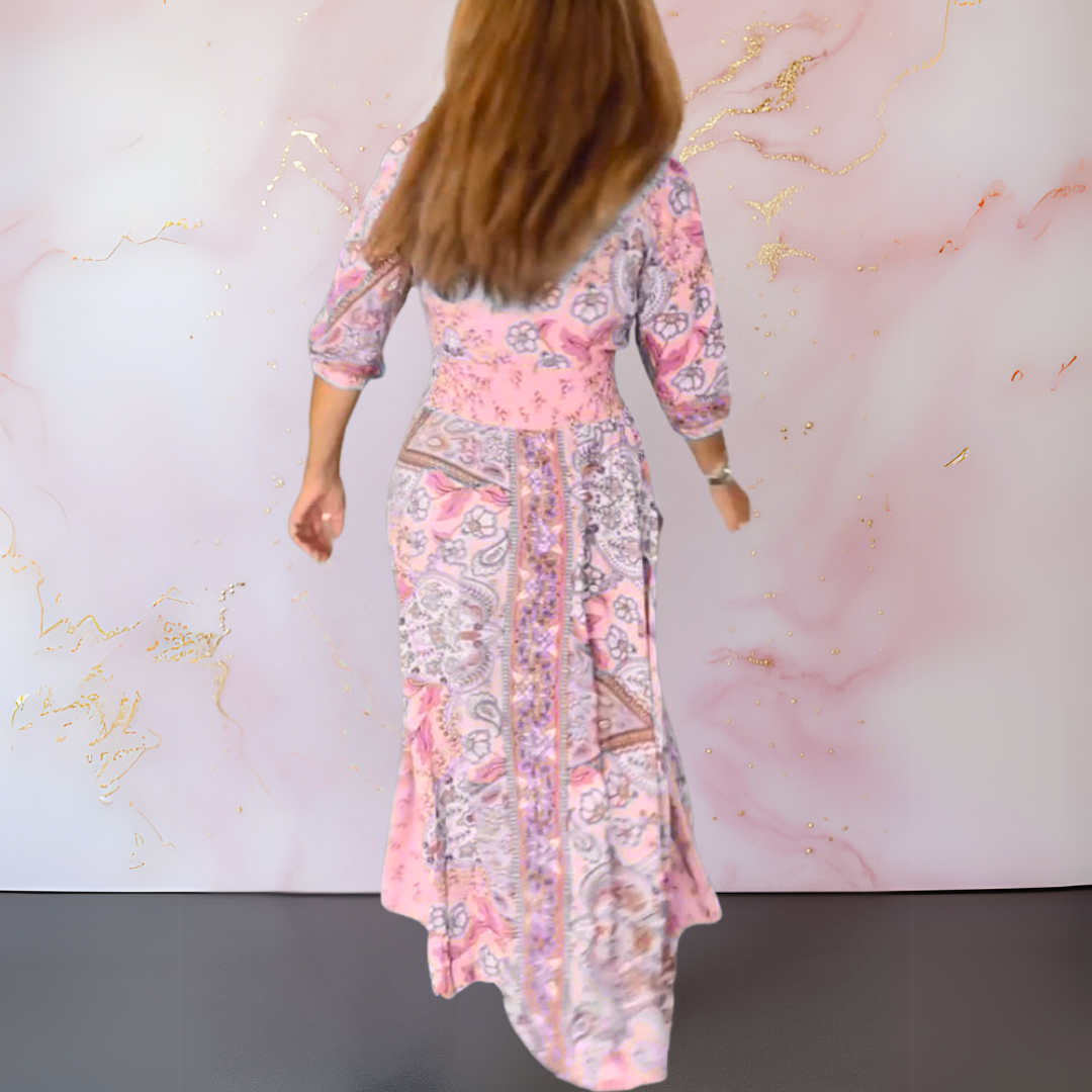 Rita - Elegancka Sukienka Maxi na Lato