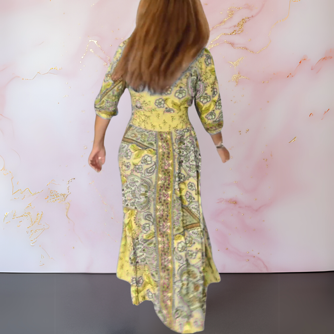 Rita - Elegancka Sukienka Maxi na Lato
