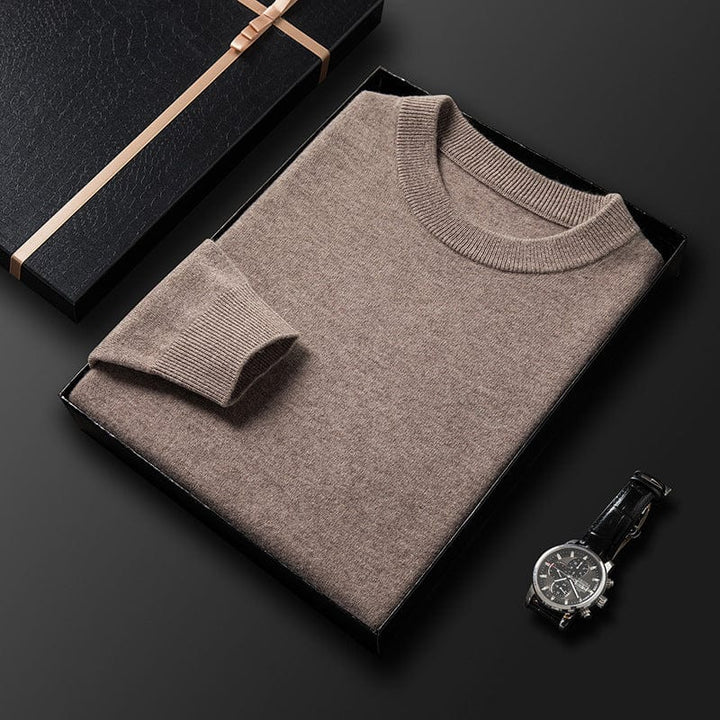 Enzo - Sweter z Kaszmiru Elegancki
