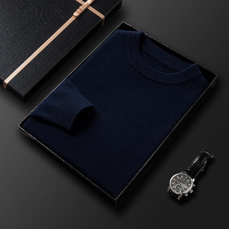 Enzo - Sweter z Kaszmiru Elegancki