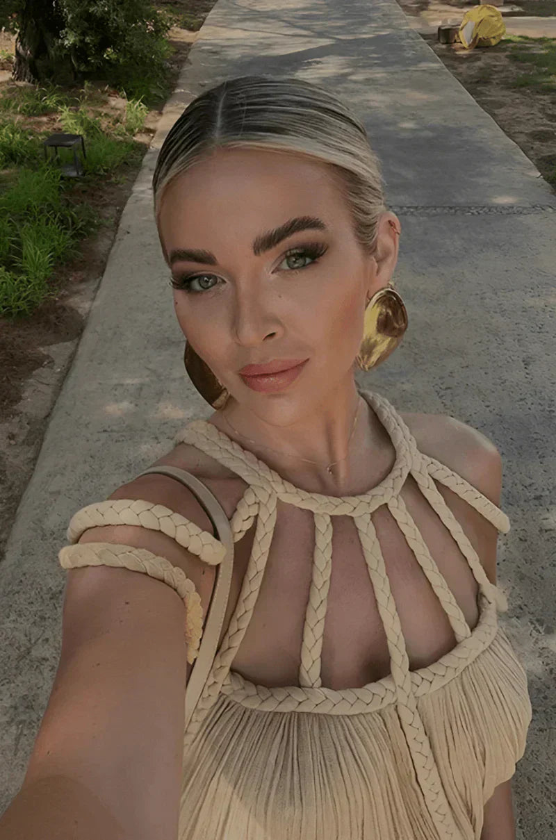 Jairah - Luźna Sukienka Bohème