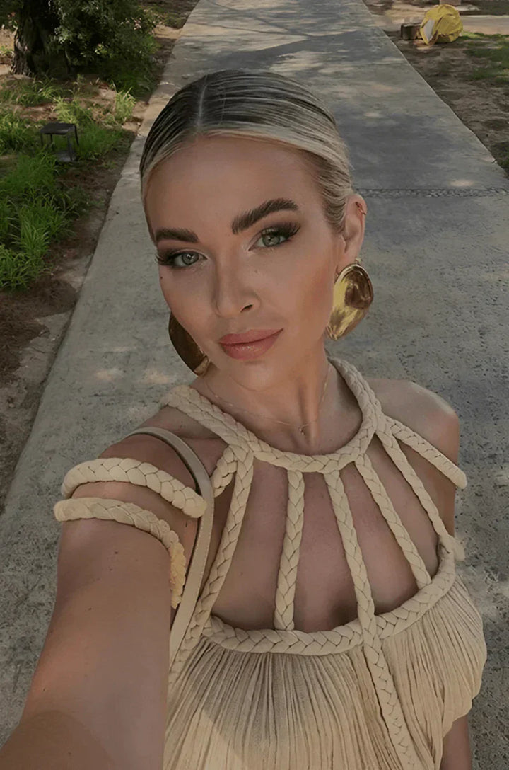 Jairah - Luźna Sukienka Bohème