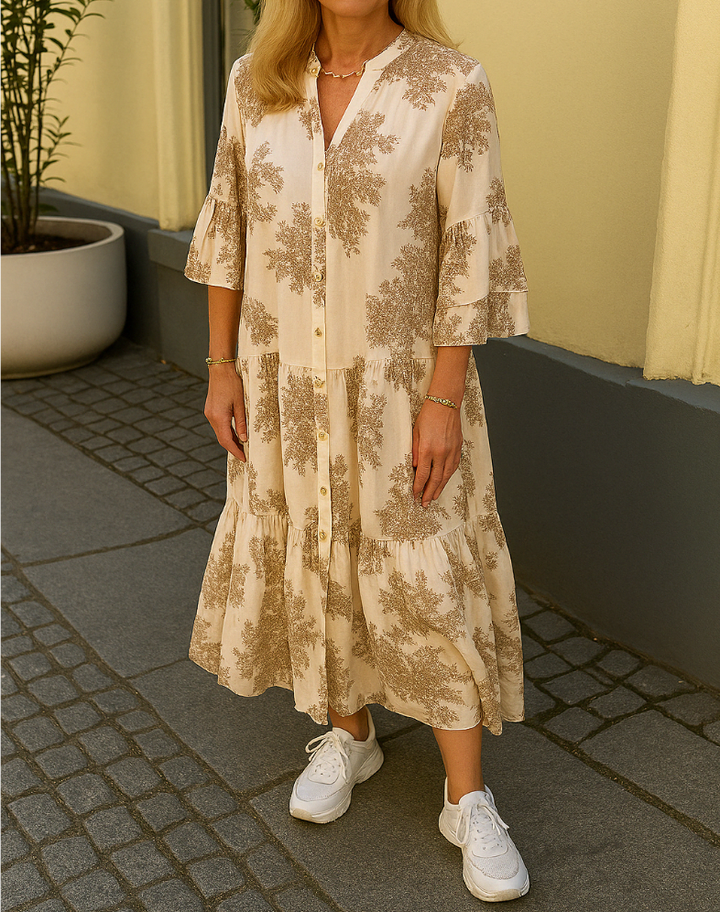 Carina - Elegancka Wiosenna Sukienka