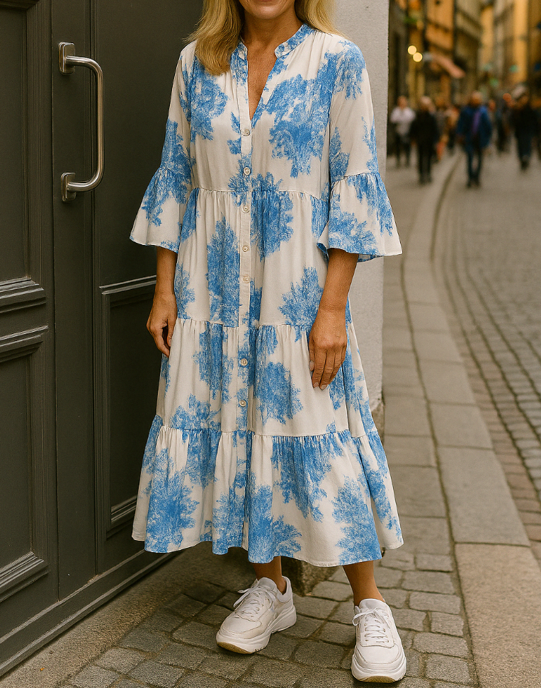 Carina - Elegancka Wiosenna Sukienka