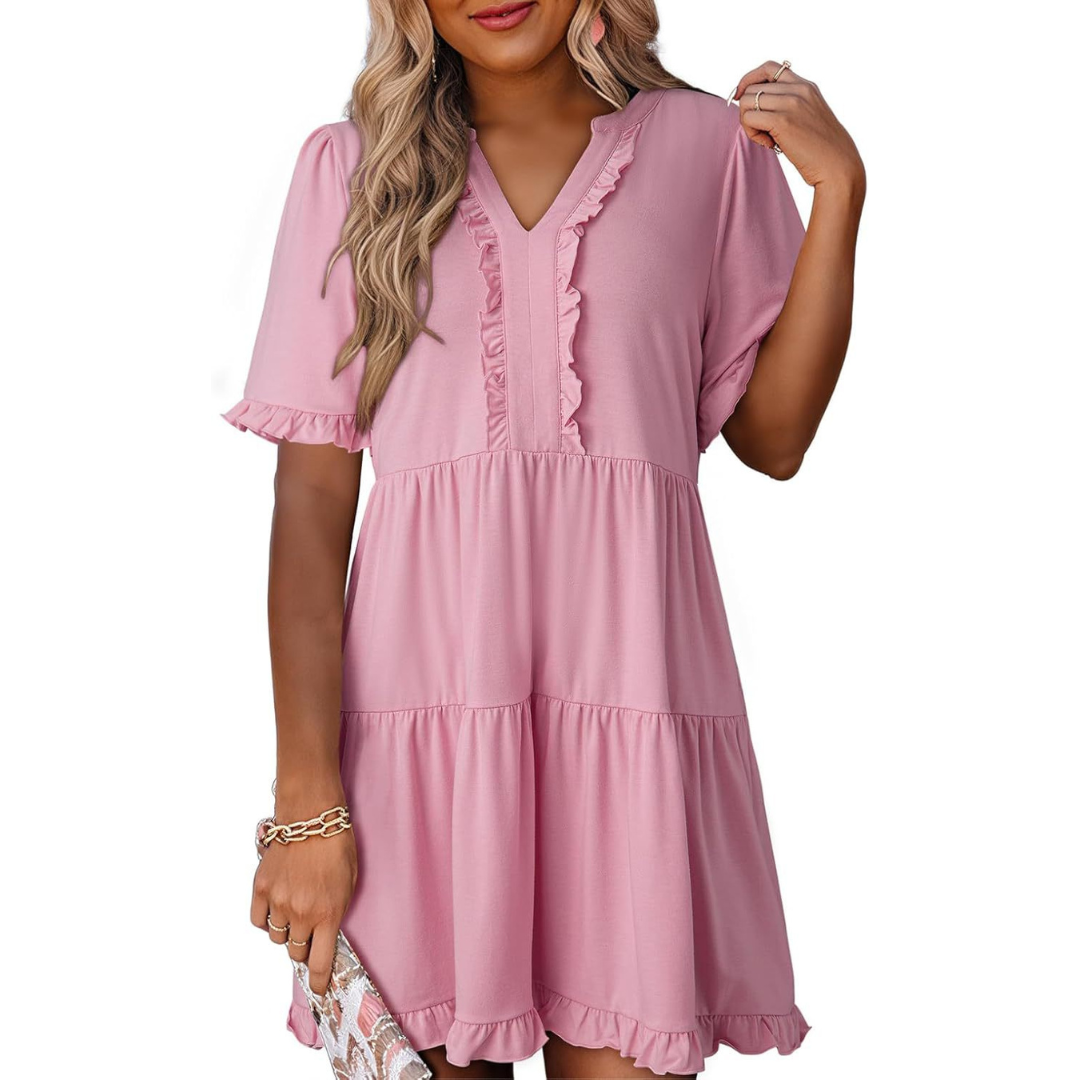Shaila - Sukienka Mini Printanière