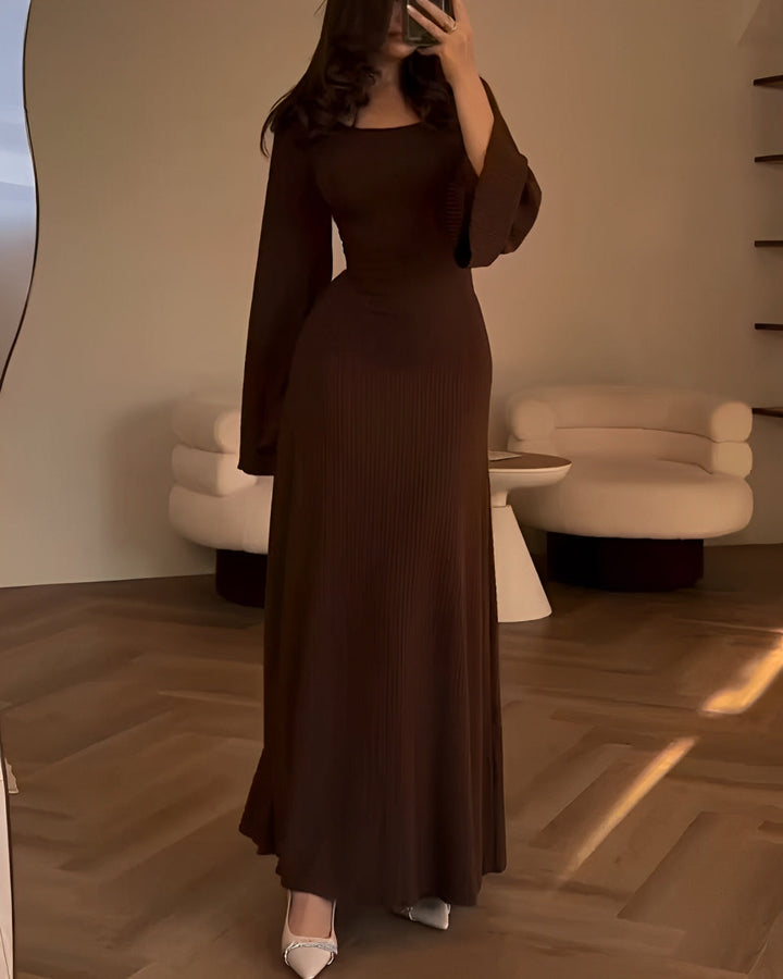 Gabriella - Elegancka Długa Sukienka