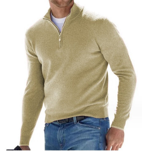 Vida - Elegancki Zippowany Sweatshirt