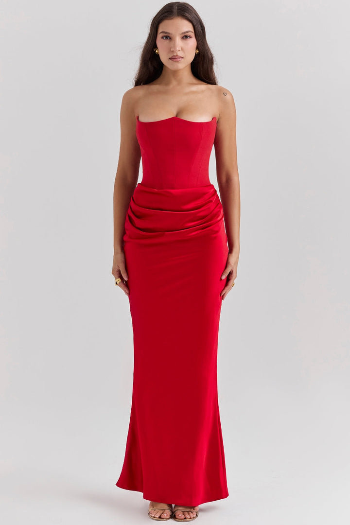 Lilly - Elegancka Sukienka Bustier