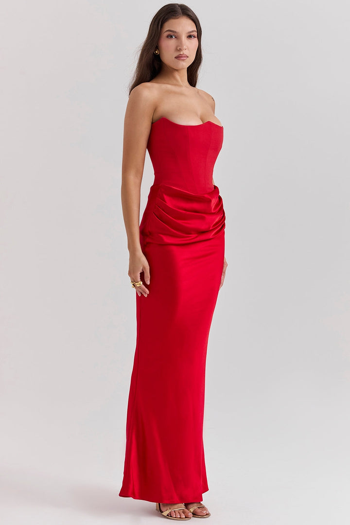 Lilly - Elegancka Sukienka Bustier