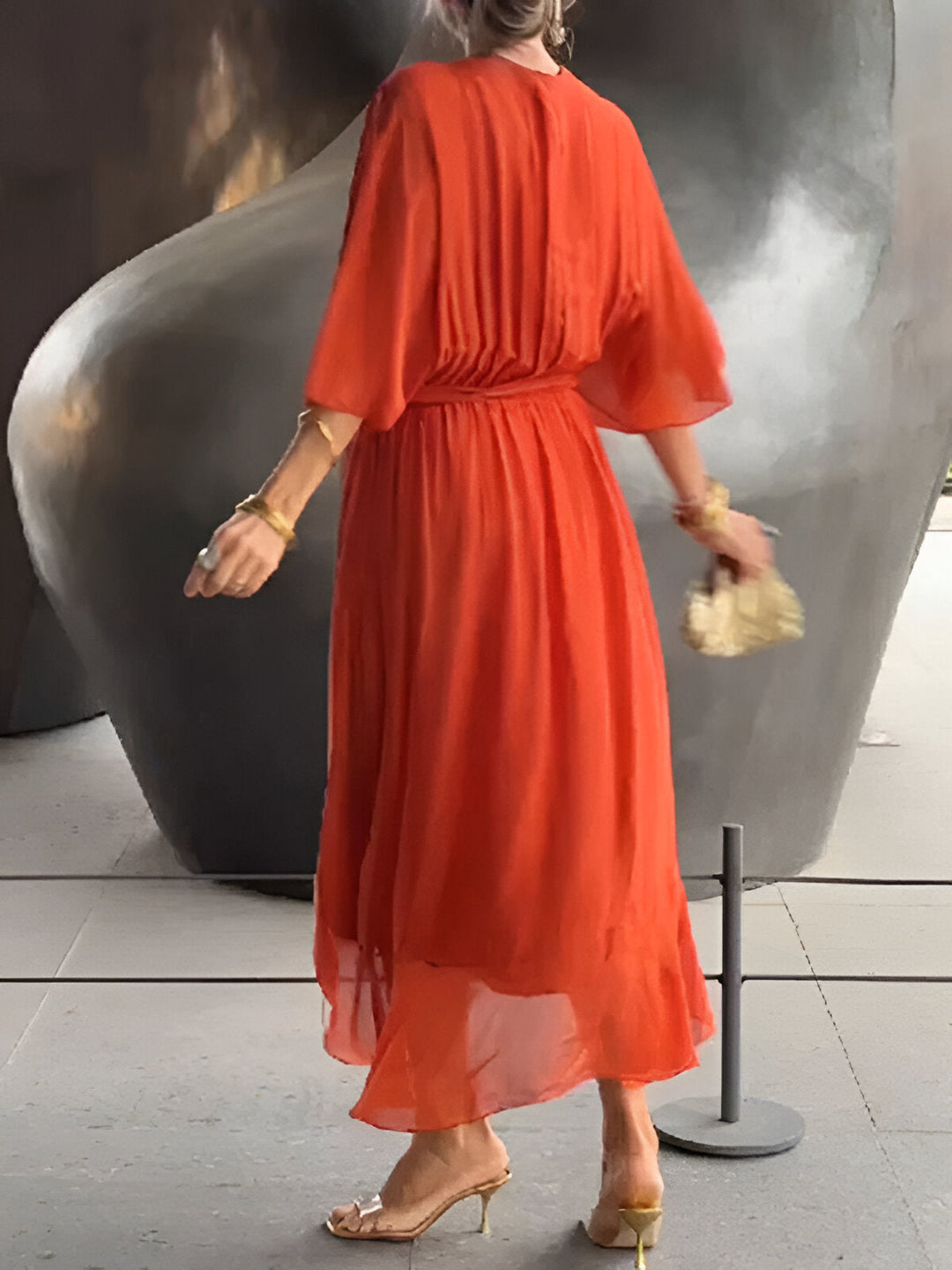 Monica - Elegancka Sukienka Wiskozowa